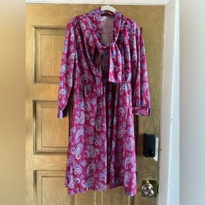 Vintage paisley dress